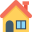 A house icon - created by VectorMachines on Flaticon.